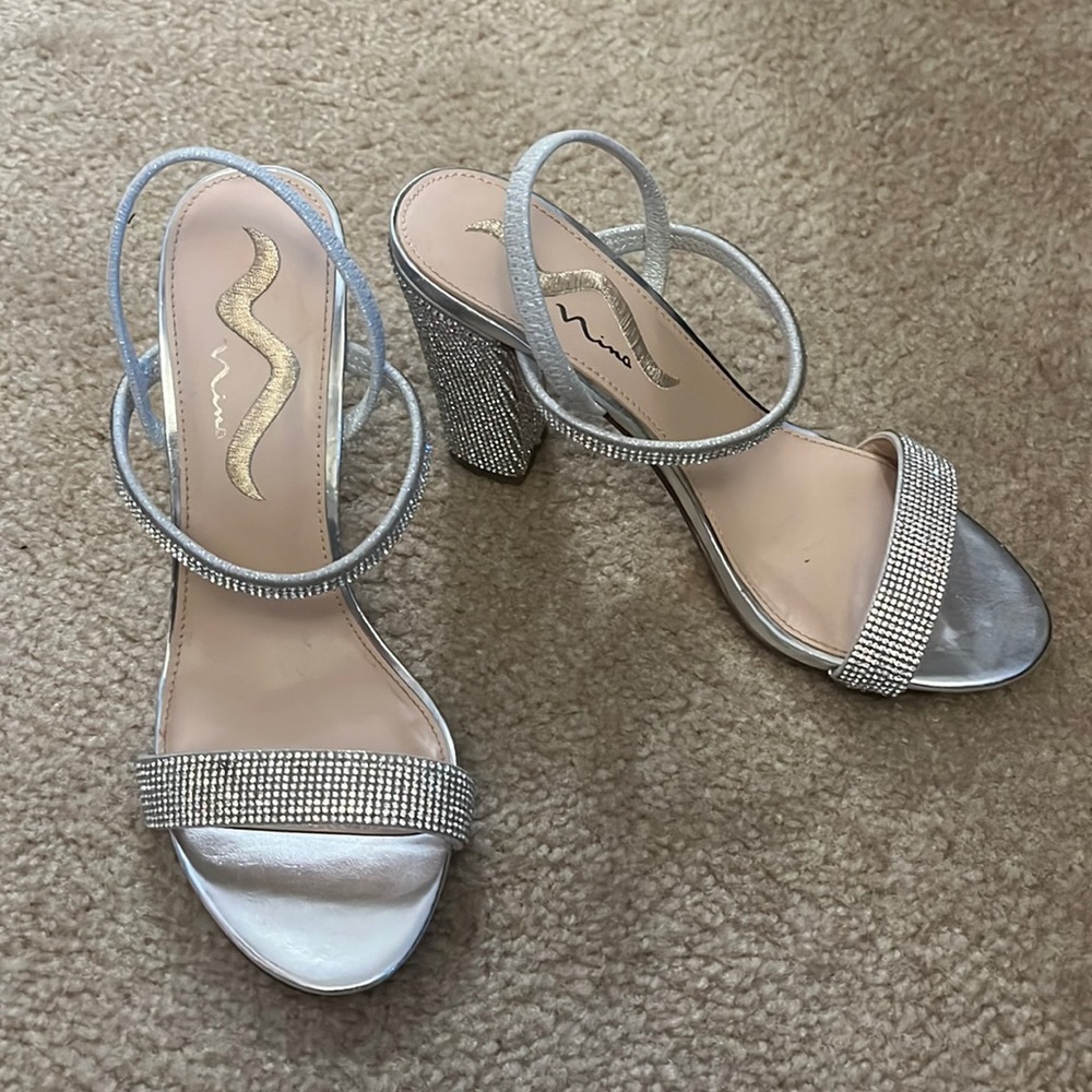 Nina sparkle heels